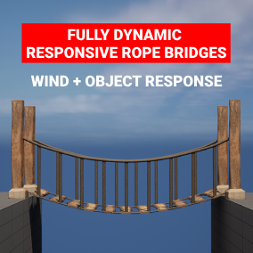 Dynamic Responsive Rope Bridges